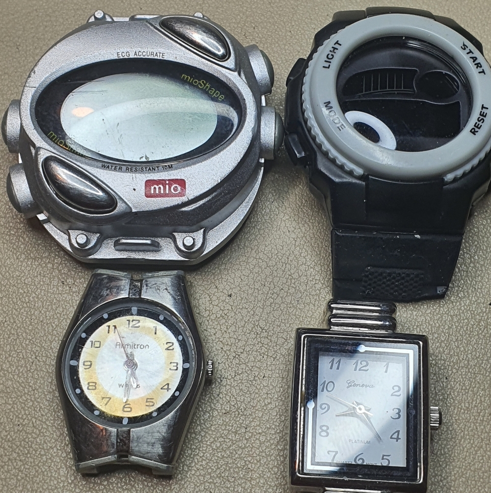 10/$20 Lot Of 4 Women's Watches As-is For Parts Or Repair